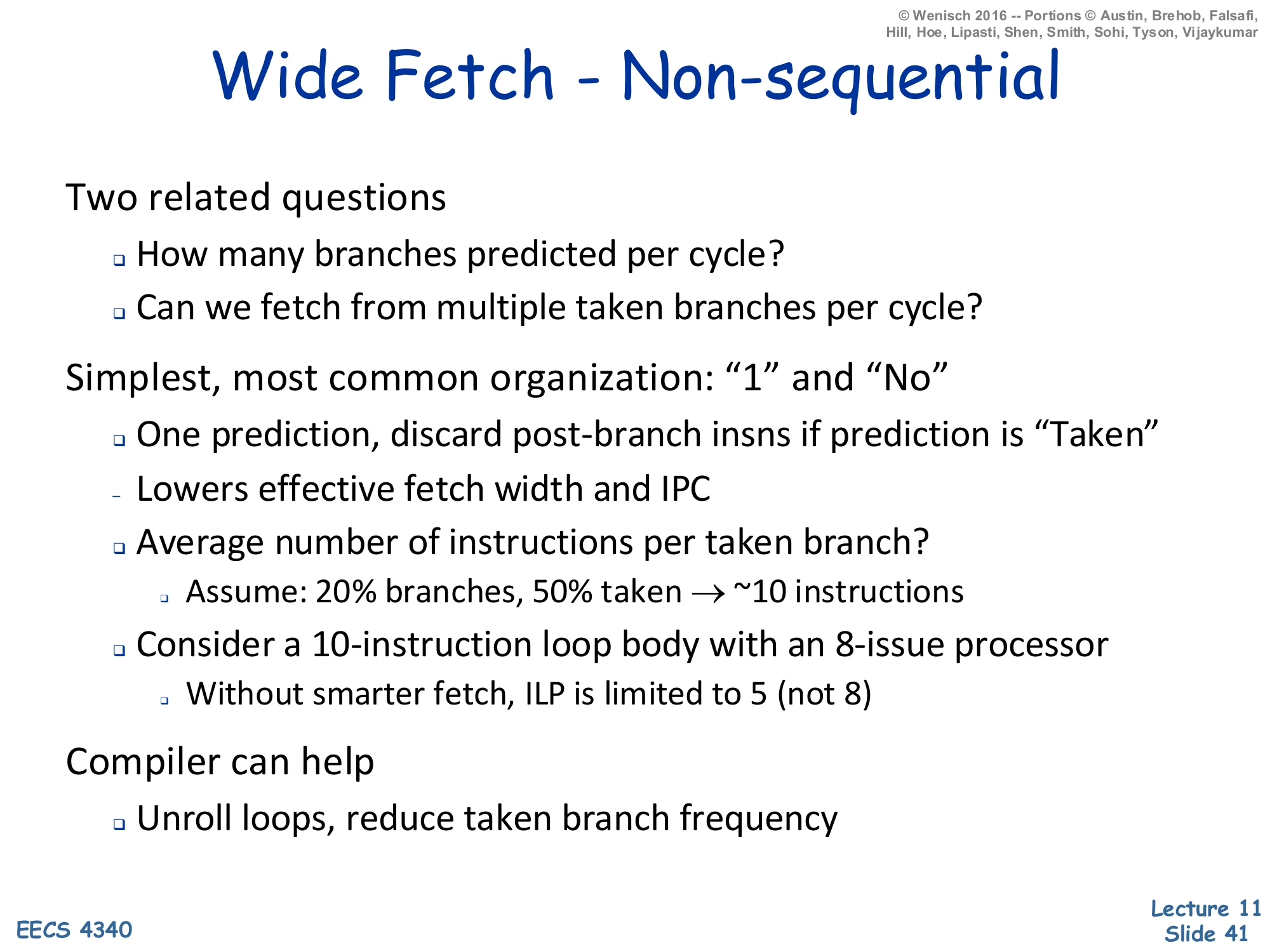 Wide Fetch — Non-sequential (slide 41)