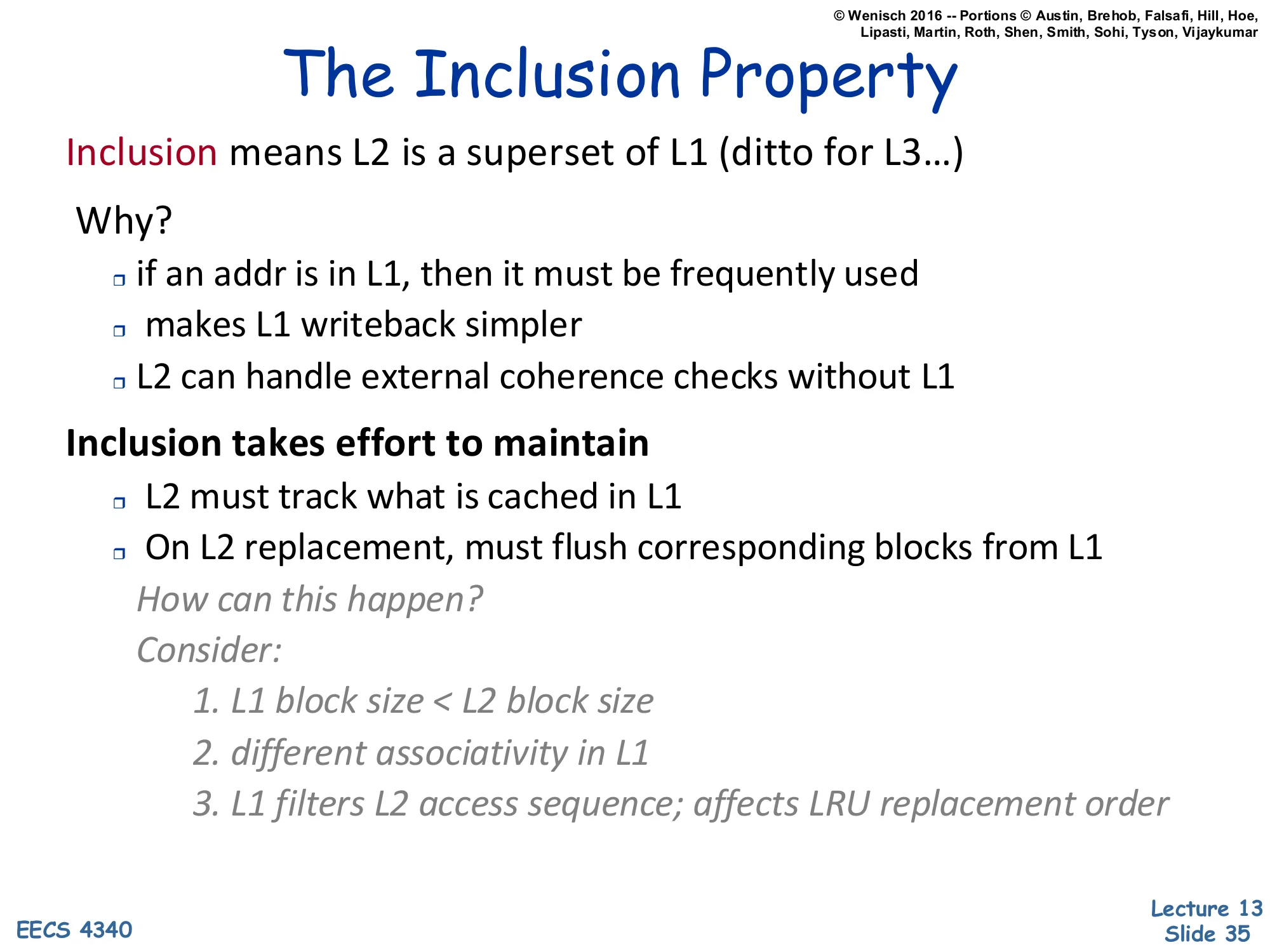 The Inclusion Property (slide 35)
