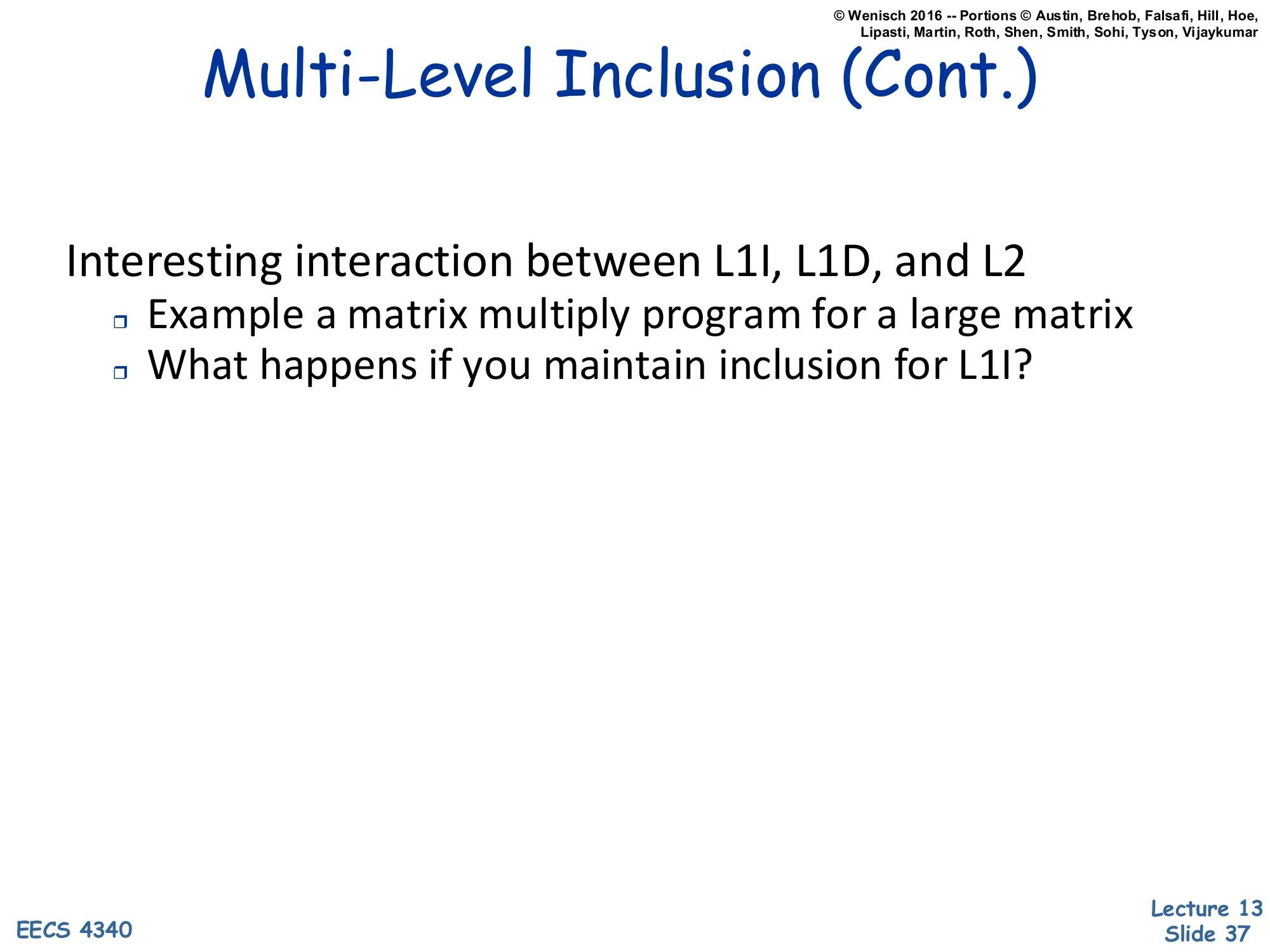 Multi-Level Inclusion (Cont.) (slide 37)