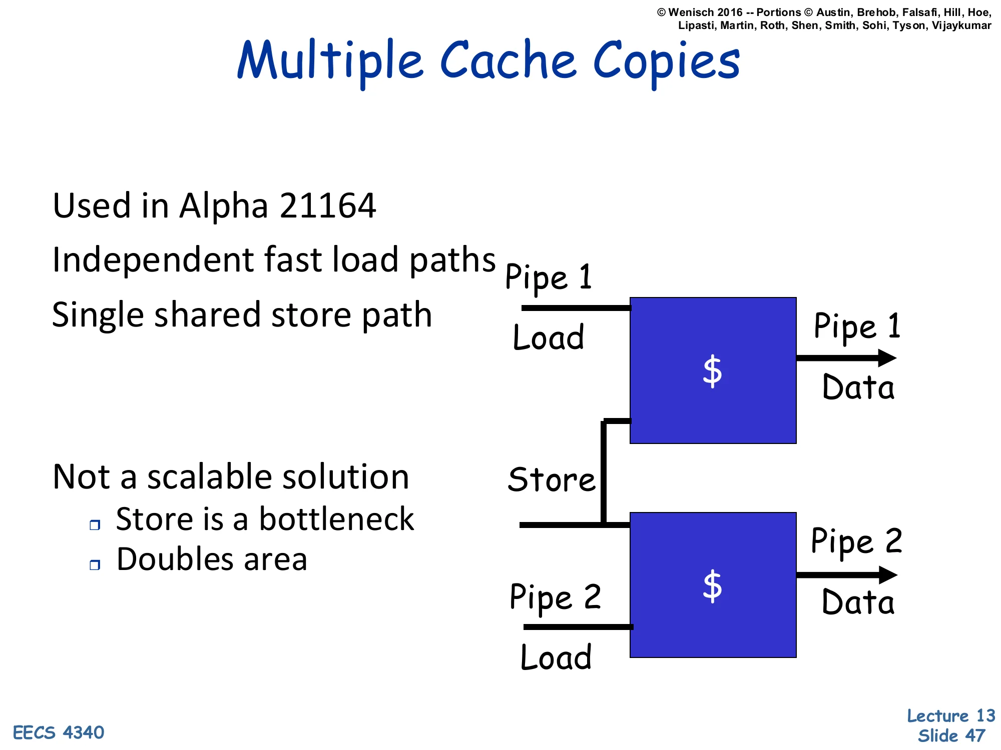 Multiple Cache Copies (slide 47)